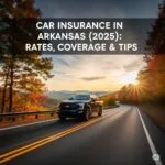 Car Insurance in Arkansas (2025): Rates, Coverage & Tips