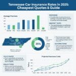 Tennessee Car Insurance Rates in 2025 : Cheapest Quotes & Guide