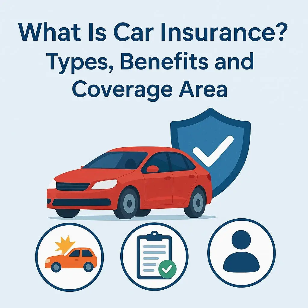 What Is Car Insurance? Types, Benefits and Coverage Area